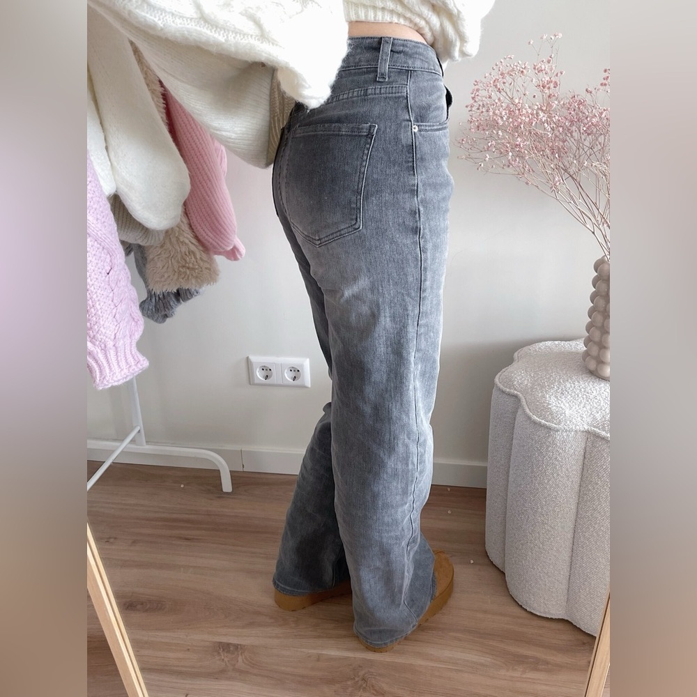 Christopher & Banks Mid to Light Wash Straight Leg Denim Blue Jeans Size 10‌‌‌